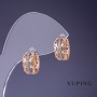 Серьги Xuping 13х7мм «позолота 18К»