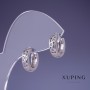 Серьги Xuping 4х12мм родий