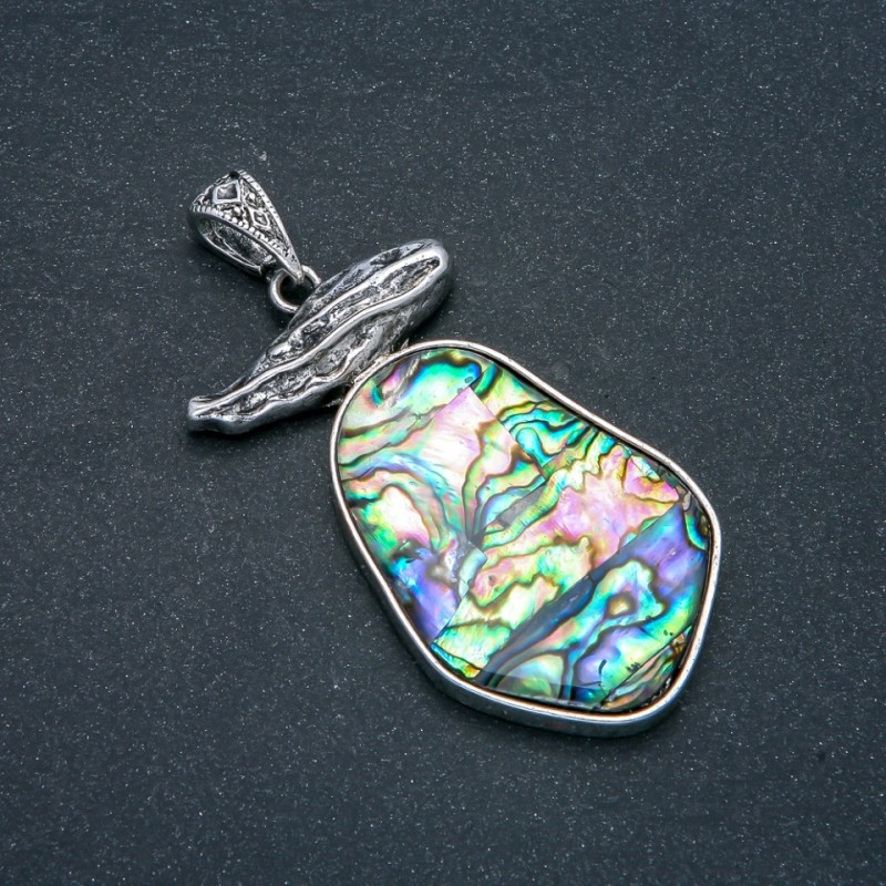 Кулон Галит из серебристого металла