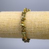 Браслет яшма разноцветная крошка, диаметр 8×3 мм, длина 18 см (стрейч)